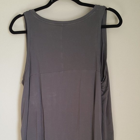 TIME AND TRU Tank Top XXL (20) Gray Workout Wear - Picture 5 of 6